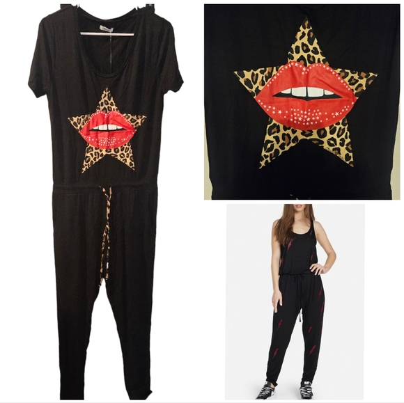 Lauren Moshi Star Lips jumpsuit